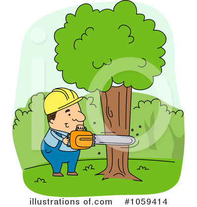 Deforestation Clipart #1059414 by BNP Design Studio