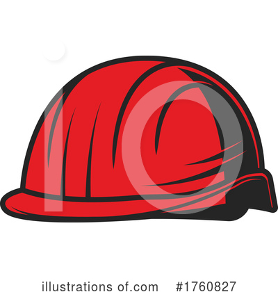 Hardhat Clipart #1760827 by Vector Tradition SM
