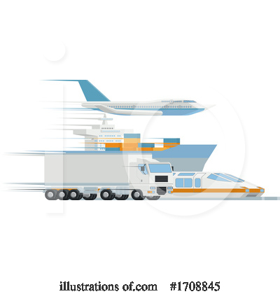 Royalty-Free (RF) Logistics Clipart Illustration by AtStockIllustration - Stock Sample #1708845