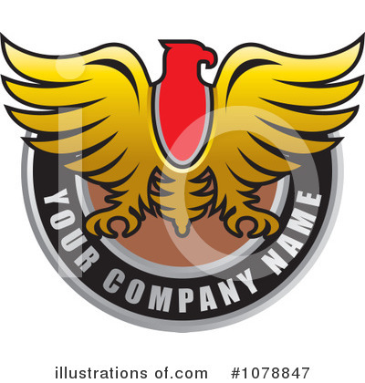 Falcon Logo Clipart #1078847 by Lal Perera