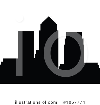 London Skyline Clipart #1057774 by cidepix