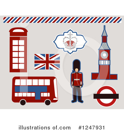 Royalty-Free (RF) London Clipart Illustration by BNP Design Studio - Stock Sample #1247931