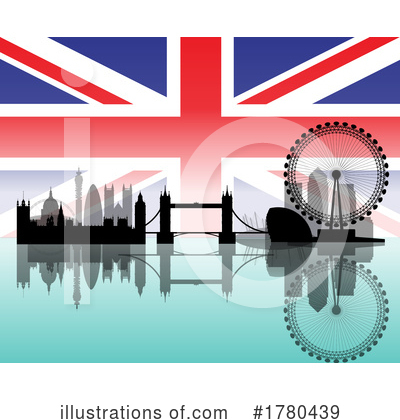 London Skyline Clipart #1780439 by cidepix