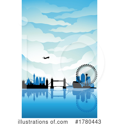 London Skyline Clipart #1780443 by cidepix