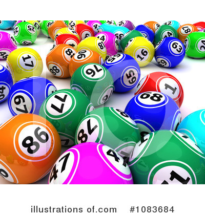 Bingo Ball Clipart #1083684 by KJ Pargeter