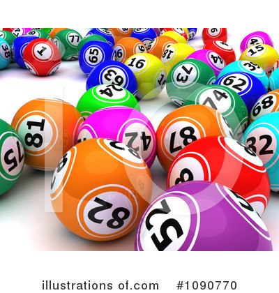 Bingo Ball Clipart #1090770 by KJ Pargeter