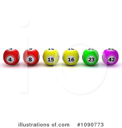 Bingo Ball Clipart #1090773 by KJ Pargeter
