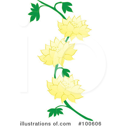 Lilies Clipart #100606 by Pams Clipart