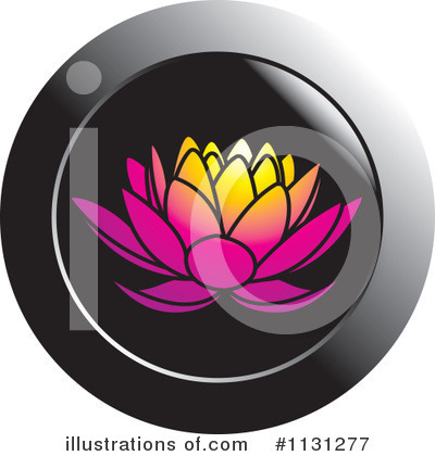 Royalty-Free (RF) Lotus Clipart Illustration by Lal Perera - Stock Sample #1131277