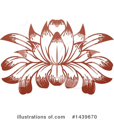 Royalty-Free (RF) Lotus Clipart Illustration by AtStockIllustration - Stock Sample #1439670