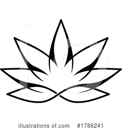 Lilies Clipart #1786241 by Vector Tradition SM
