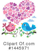 Love Birds Clipart #1445971 by visekart