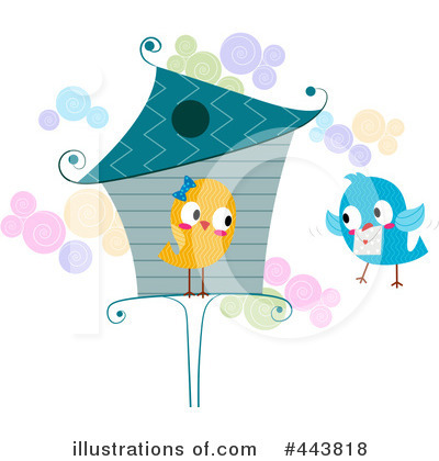 Royalty-Free (RF) Love Birds Clipart Illustration by BNP Design Studio - Stock Sample #443818
