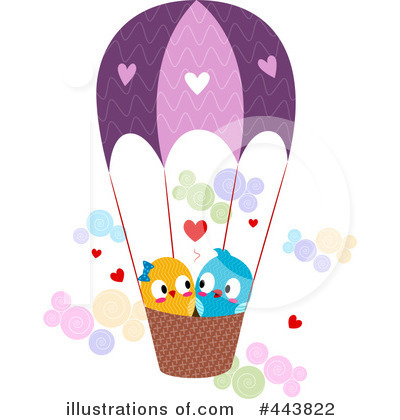 Royalty-Free (RF) Love Birds Clipart Illustration by BNP Design Studio - Stock Sample #443822