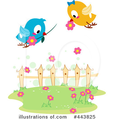 Royalty-Free (RF) Love Birds Clipart Illustration by BNP Design Studio - Stock Sample #443825