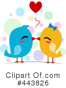 Love Birds Clipart #443826 by BNP Design Studio