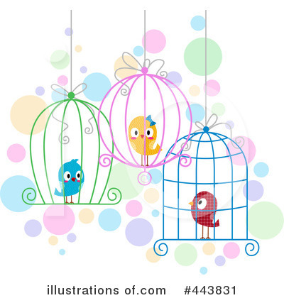 Royalty-Free (RF) Love Birds Clipart Illustration by BNP Design Studio - Stock Sample #443831