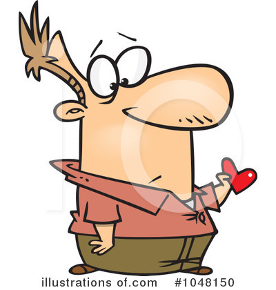 Royalty-Free (RF) Love Clipart Illustration by toonaday - Stock Sample #1048150