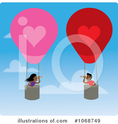 Hot Air Balloon Clipart #1068749 by Rosie Piter