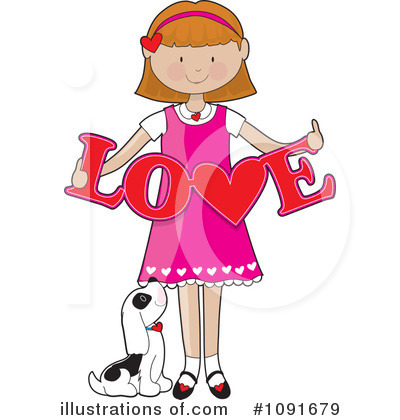 Valentines Day Clipart #1091679 by Maria Bell