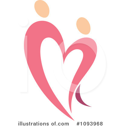 Royalty-Free (RF) Love Clipart Illustration by elena - Stock Sample #1093968