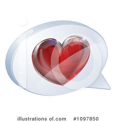 Royalty-Free (RF) Love Clipart Illustration by AtStockIllustration - Stock Sample #1097850