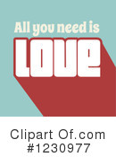 Love Clipart #1230977 by KJ Pargeter