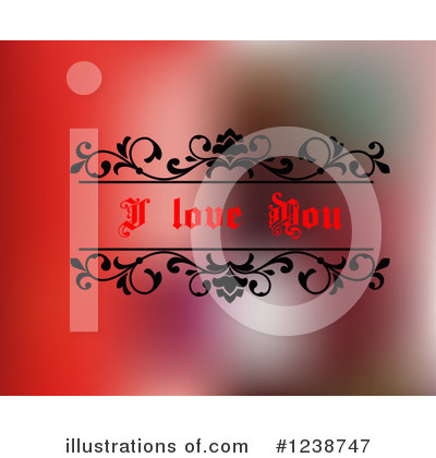I Love You Clipart #1238747 by Vector Tradition SM