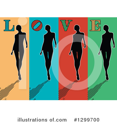 Royalty-Free (RF) Love Clipart Illustration by pauloribau - Stock Sample #1299700