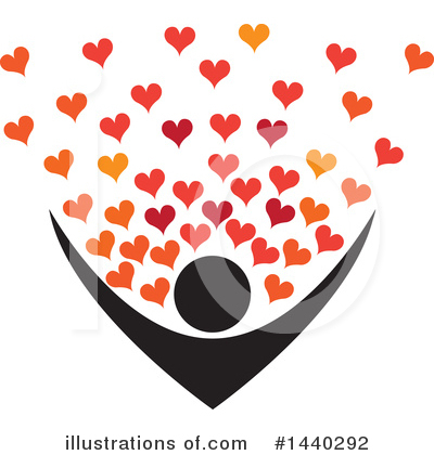 Hearts Clipart #1440292 by ColorMagic