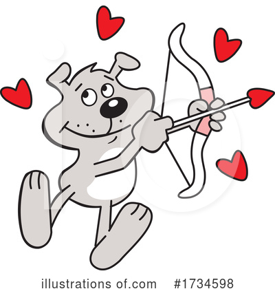 Puppy Love Clipart #1734598 by Johnny Sajem