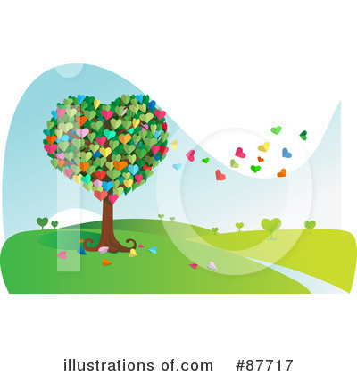 Royalty-Free (RF) Love Clipart Illustration by Qiun - Stock Sample #87717