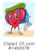 Love Heart Clipart #1460978 by Domenico Condello