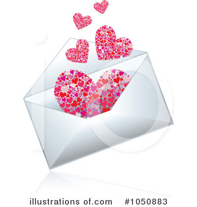 Royalty-Free (RF) Love Letter Clipart Illustration by MilsiArt - Stock Sample #1050883