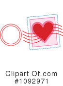 Love Letter Clipart #1092971 by Maria Bell