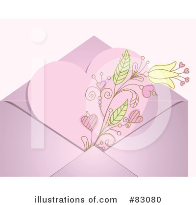Royalty-Free (RF) Love Letter Clipart Illustration by Pushkin - Stock Sample #83080