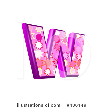 Lowercase Pink Burst Letter Clipart #436149 by chrisroll