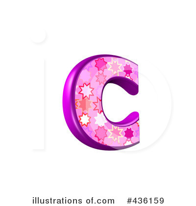 Royalty-Free (RF) Lowercase Pink Burst Letter Clipart Illustration by chrisroll - Stock Sample #436159