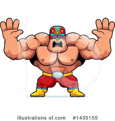 Luchador Clipart #1435155 by Cory Thoman