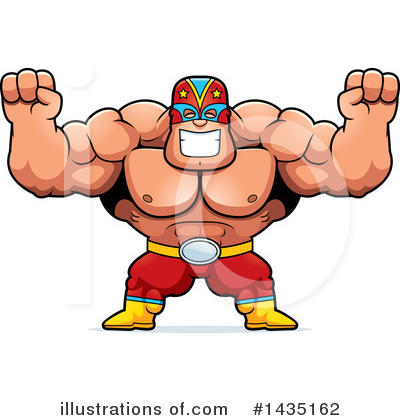 Luchador Clipart #1435162 by Cory Thoman