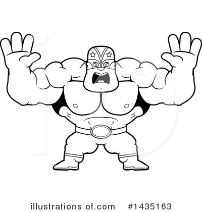 Royalty-Free (RF) Luchador Clipart Illustration by Cory Thoman - Stock Sample #1435163