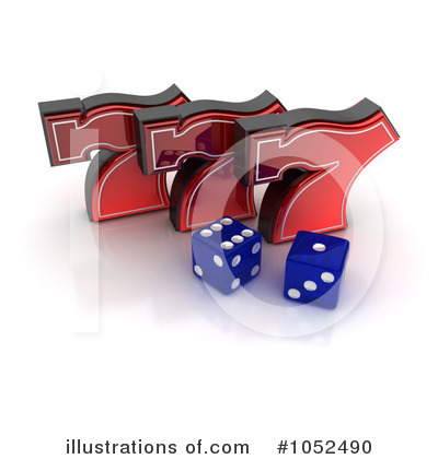 Dice Clipart #1052490 by stockillustrations