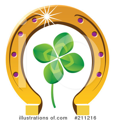 Royalty-Free (RF) Luck Clipart Illustration by Eugene - Stock Sample #211216