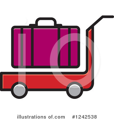 Royalty-Free (RF) Luggage Clipart Illustration by Lal Perera - Stock Sample #1242538