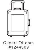 Luggage Clipart #1244309 by Lal Perera