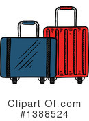 Luggage Clipart #1388524 by Vector Tradition SM