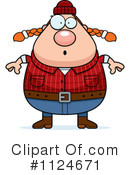 Lumberjack Clipart #1124671 by Cory Thoman