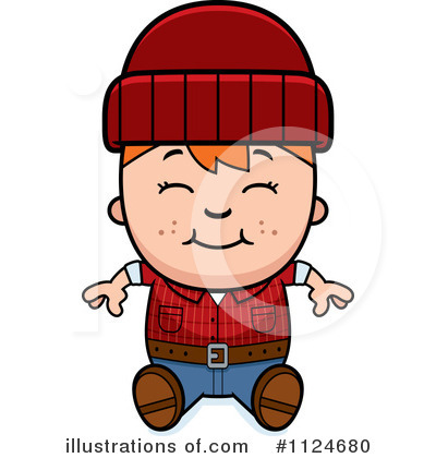 Royalty-Free (RF) Lumberjack Clipart Illustration by Cory Thoman - Stock Sample #1124680