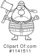 Lumberjack Clipart #1141511 by Cory Thoman