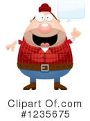 Lumberjack Clipart #1235675 by Cory Thoman